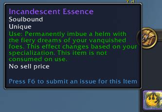 how to get incandescent essence wow.